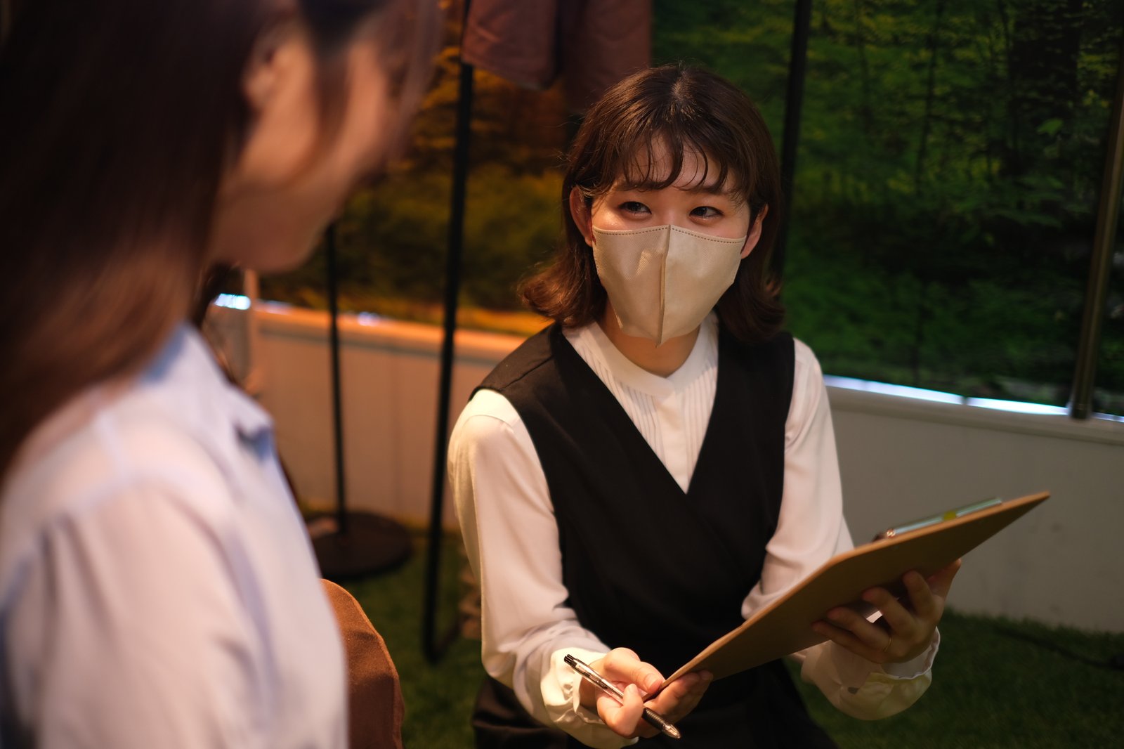 ドライヘッドスパで肩こりを整えるイメージ
